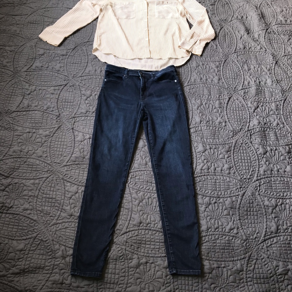 Banana Republic skinny ankle leggings